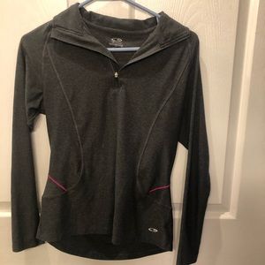 champion athletic half zip
